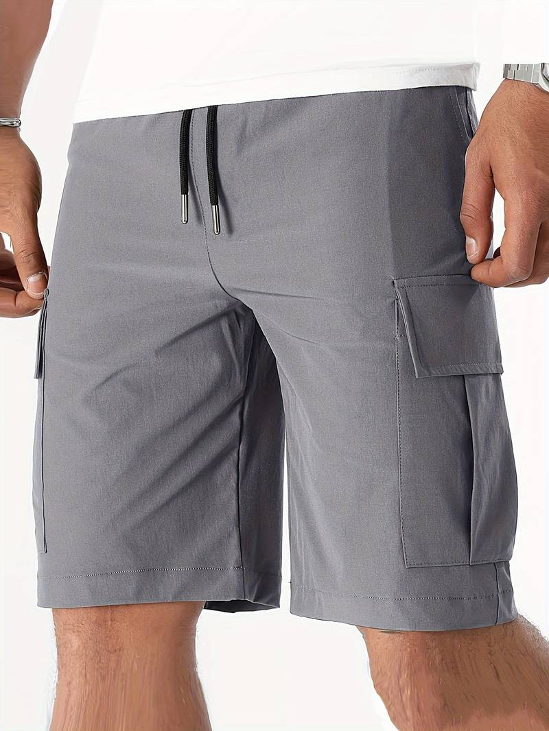 Ethan – cargoshorts mit mehreren taschen für herren