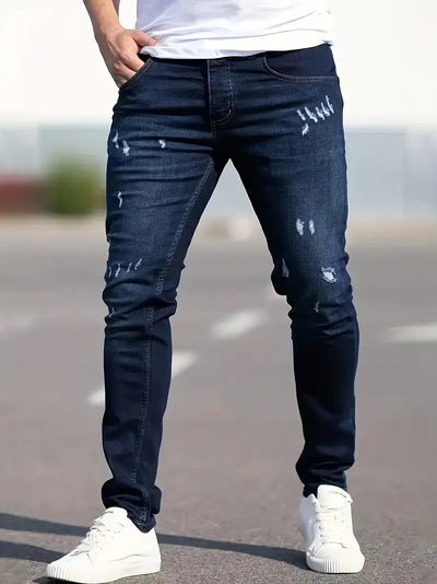 Mateo – lässige ripped-jeans für herren