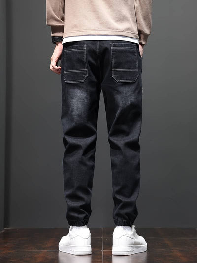 Clarence - casia; tapered-jeans für männer