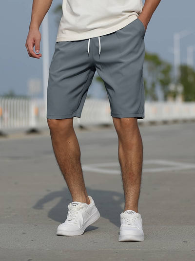 Daniel – grafische shorts mit kordelzug