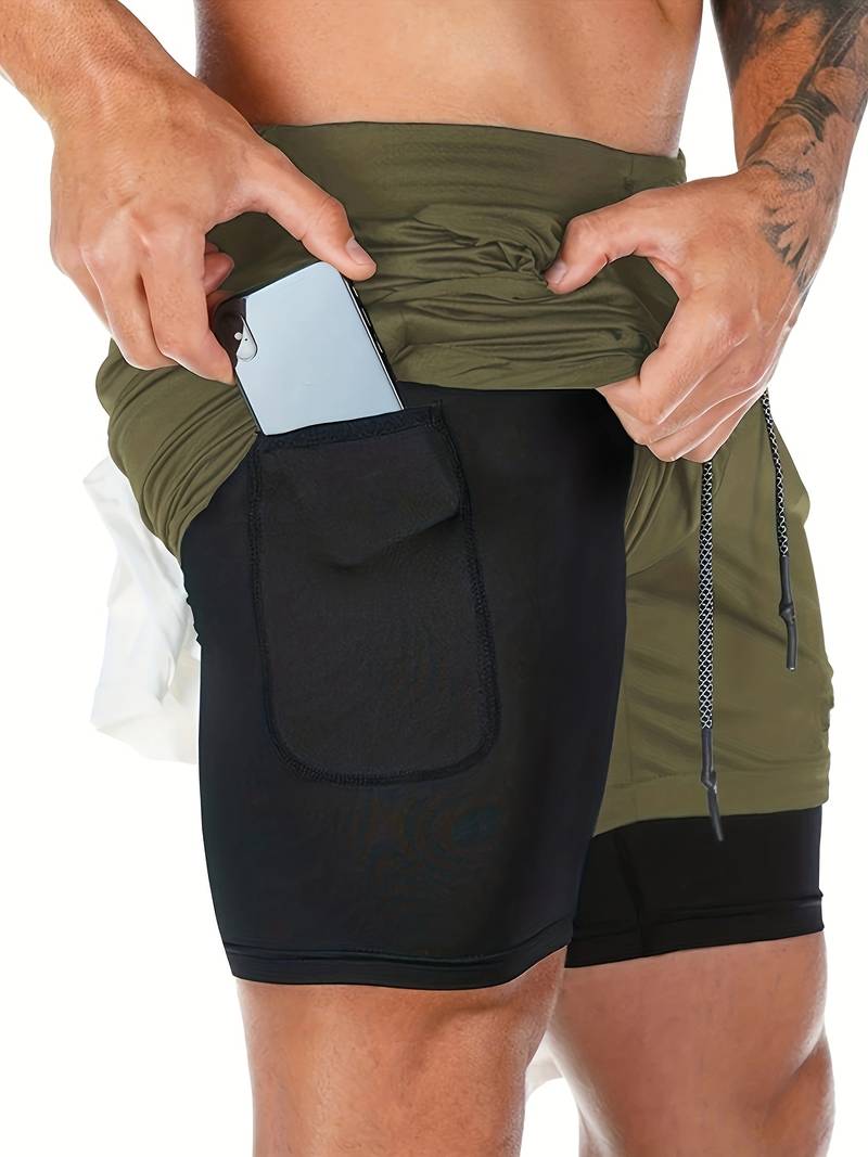 David – modische cargo-shorts mit mehreren taschen