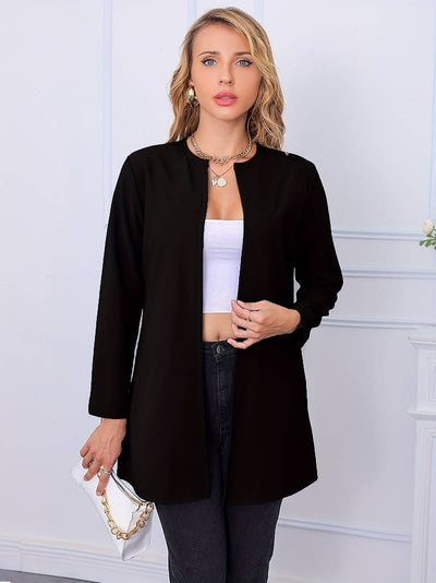 Olivia – lässiger blazer mit offener vorderseite