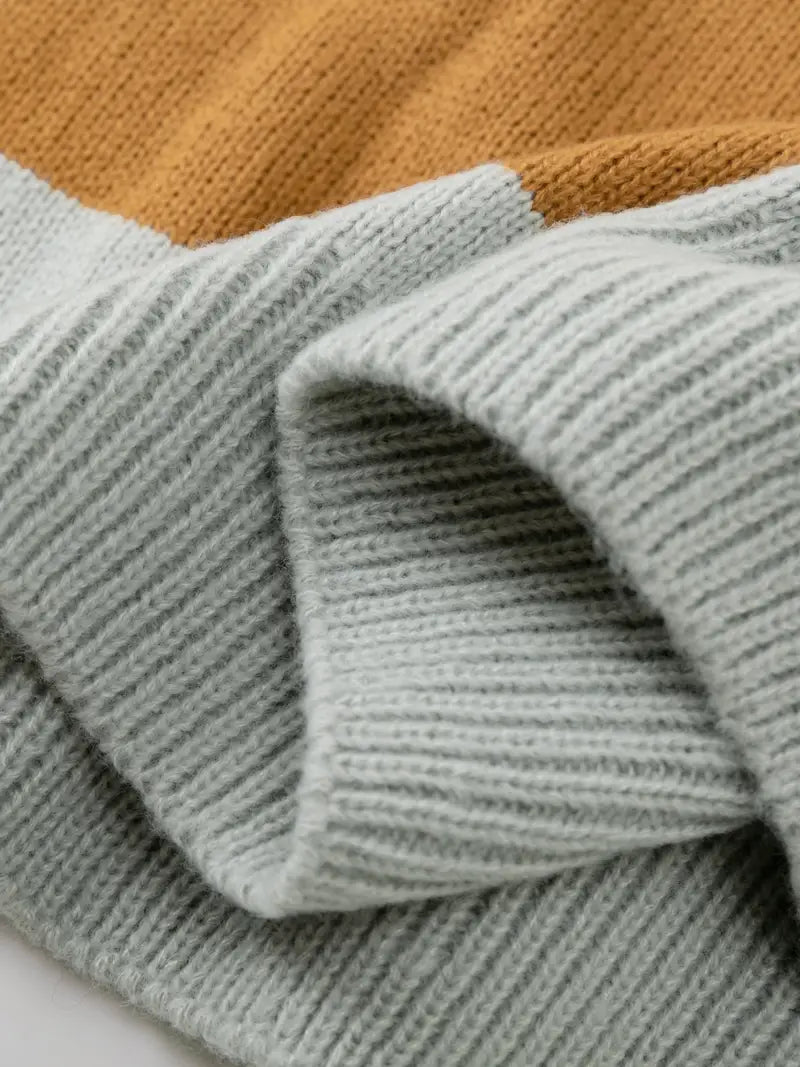 Arlo – farbblockpullover für herren