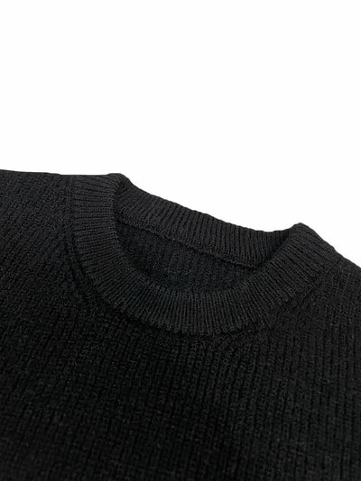 Caius – lässiger pullover mit rundhalsausschnitt