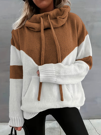 Dinara | Einfacher und eleganter Winterkapuzenpullover