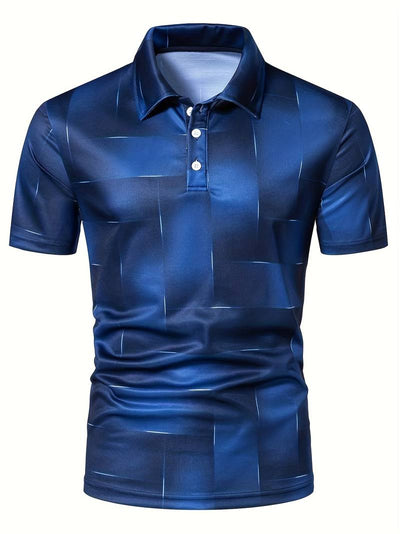 Brian – stylischer button-up für herren