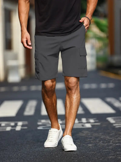 Mark – lässige cargo-shorts mit taschen