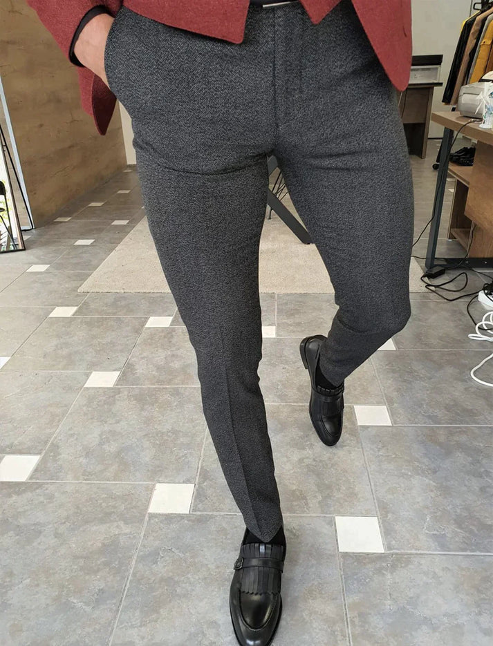 Chris – stylische slim-fit-hose für herren