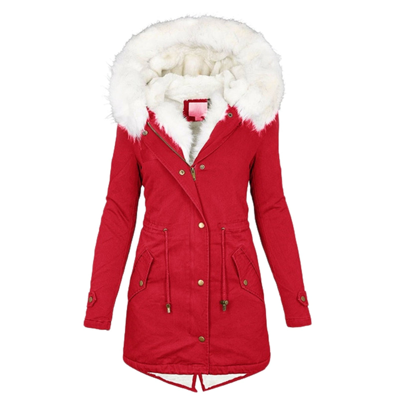 amy - sylish warm winterjacke für damen