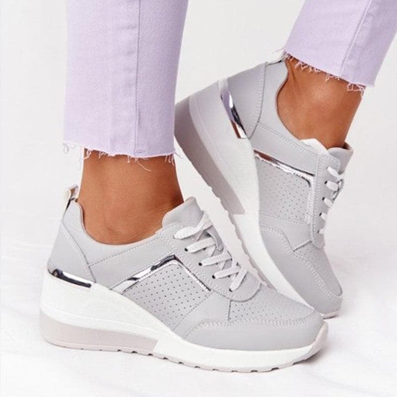 ANIONA - Damen Sneakers mit gedämpftem FuÃ?bett