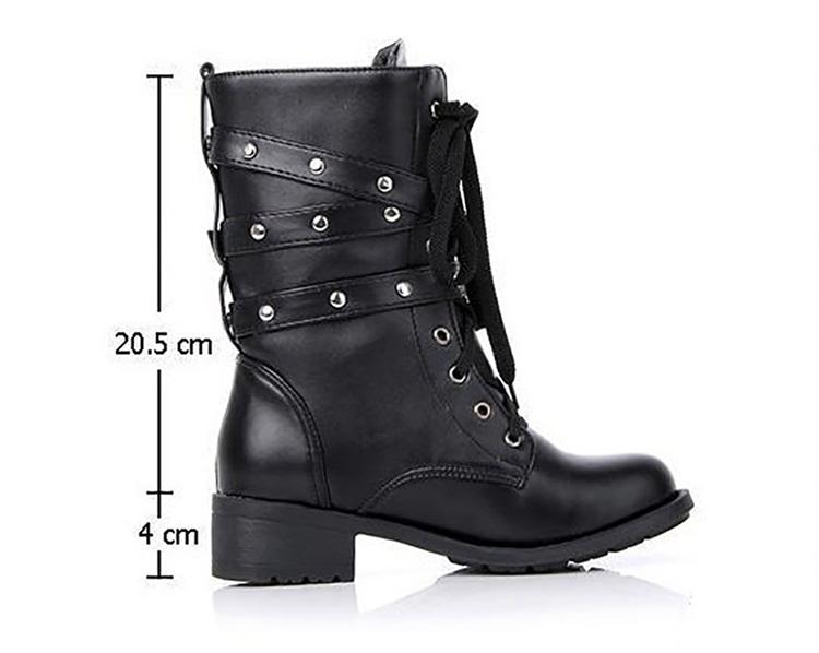 Stiefeletten Damen Punky