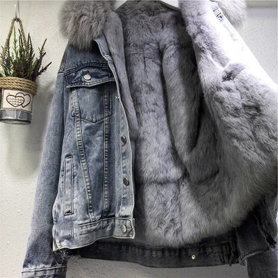 Coole und trendige jeansjacke - mandy