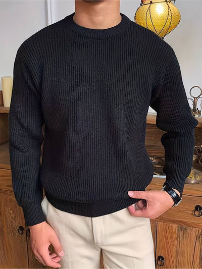 Ce - klassischer herrenpullover mit modernem design