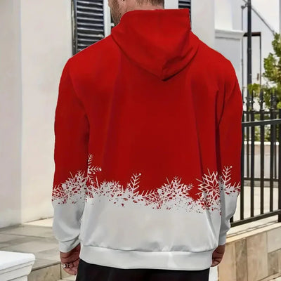 Egor - stylischer weihnachts-kapuzenpullover für männer